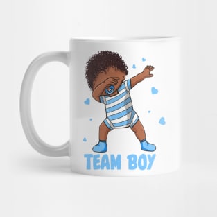 Team Boy Baby Announcement Gender Reveal Party Gift For Men Women Mug